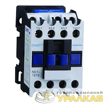Контактор NC1-1210 12А кат. 400В AC 1НО AC-3 (R) CHINT 221373