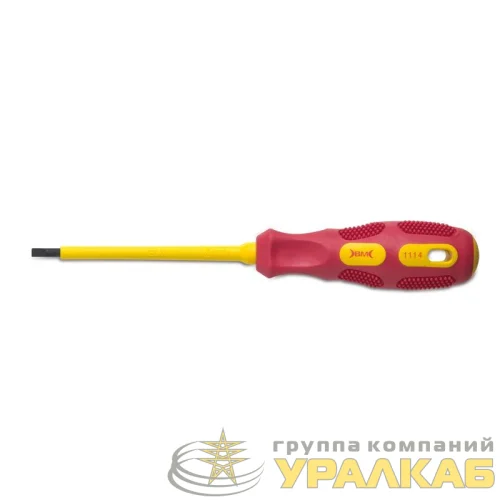 Отвертка шлицевая диэлектрическая 2.5х75мм BM BM-1112 детальная картинка