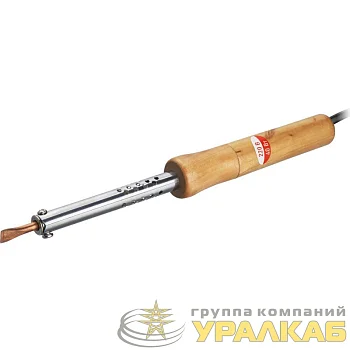 Паяльник 90 221 OSE-Pes06-40W-CP дерево; клин прямой ОНЛАЙТ 