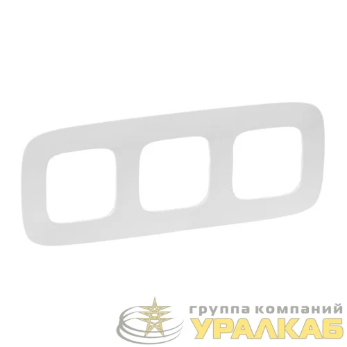 Рамка 3-м Valena Allure универсальная бел. Leg 754303 детальная картинка