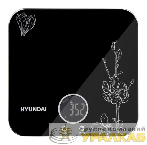 Весы кухонные электронные HYS-KG421 макс.вес:5кг черн. HYUNDAI 1195246 детальная картинка