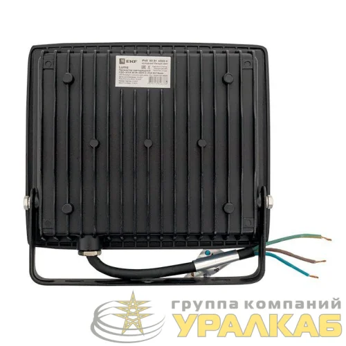 Прожектор светодиодный СДО-3004 50Вт 6500К IP65 Basic EKF FLL-3004-50-6500 детальная картинка