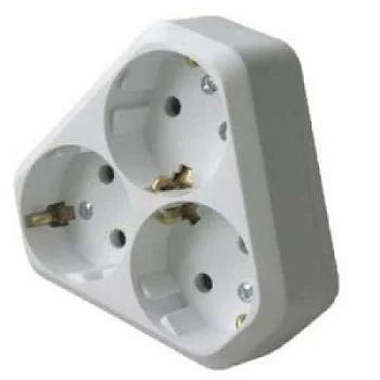 Разветвитель 3-м с заземл. (NEW) Makel 