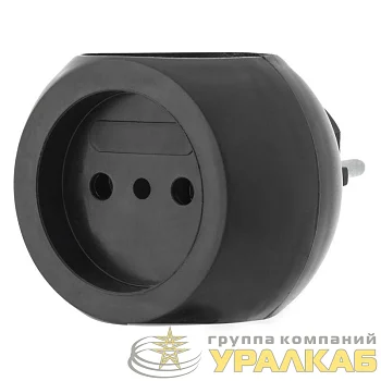 Разветвитель 3-м 6А IP20 Шар 220В черн. Rexant 11-1063-1 Разветвитель 3-м 6А IP20 Шар 220В черн. Rexant 11-1063-1