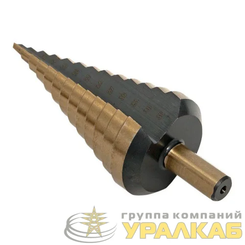 Сверло ступенчатое ST-4-39/3 HSS 13 ступ. EKF ST-4-39/3 детальная картинка