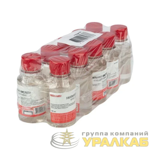 Флюс для пайки "паяльная кислота" 100мл (масленка) REXANT 09-3611 детальная картинка