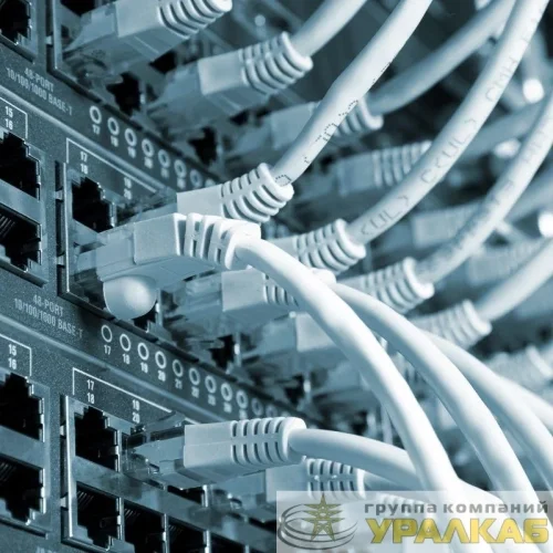 Кабель витая пара F/UTP кат.5e 4х2х24AWG solid CCA PVC INDOOR омедненный сер. (м) PROCONNECT 