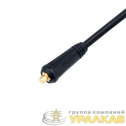 Кабель сварочный КГ 1х16 200А СКР 10-25 с электрододержателем 3м Rexant 16-0753 детальная картинка