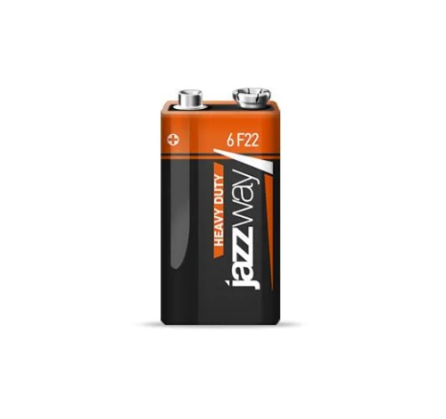 Элемент питания солевой 6F22 Heavy Duty JAZZway 5004122 детальная картинка