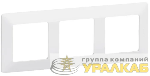 Рамка 3-м Valena Life универсальная бел. Leg 754003 детальная картинка