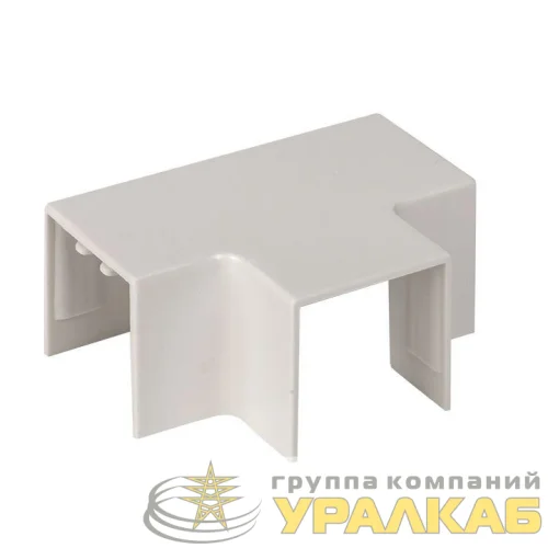 Угол T-образный 25х25 бел. Plast PROxima (уп.4шт) EKF 