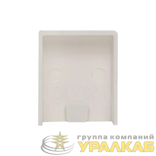 Заглушка 20х10 бел. Plast PROxima (уп.4шт) EKF ecw-20-10x4 детальная картинка