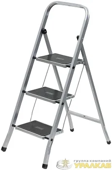 Лестница-стремянка 3 широкие ступ. Н=113см 5.2кг сталь FIT 