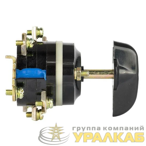 Выключатель пакетный 1-кл. 16А IP00 ПВ2-16 М3 исп.3 черн. EKF pv-2-16-3 детальная картинка