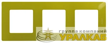 Рамка 3-м Etika зел. папоротник Leg 672543