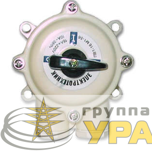 Выключатель пакетный ПВ1-16А в пл. корп. IP56 Электротехник ET002562
