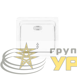 Переключатель проходной 1-кл. СП Валери 10А IP20 с подсветкой бел. UNIVersal В0125