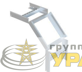 Угол для лотка лестничный вертикальный внешн. 90град. 100х600мм 2мм усилен. HDZ EKF 