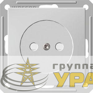 Розетка 1-м СП W59 16А IP20 без заземл. защ. шторки механизм бел. SE RS16-151-1-86