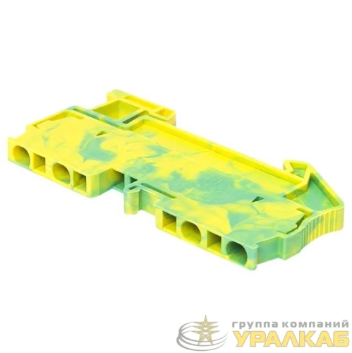 Колодка клеммная ST-2.5 земля пружинная EKF plc-jxb-st-2.5-pen детальная картинка