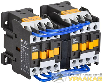 Контактор КМИ-10930 реверс 9А 230В/АС3 2НО KARAT IEK KKM13-009-230-20-1