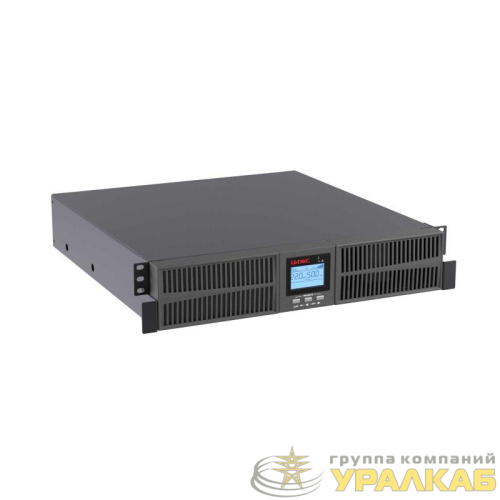 Источник бесперебойного питания онлайн для Small Rackmount 2000В.А/1800Вт 1/1 8хIEC C13 EPO USB RS-232 Rack 2U без АКБ 9А.ч DKC SMALLR2A0PI