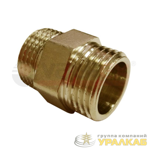 Ниппель НР-НР 1 1/2дюйм (50/10) VALFEX 