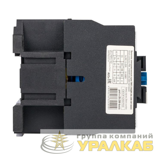 Пускатель ПМЛ-2160ДМ 25А кат. 230В AC Basic EKF pml-s-25-230-basic детальная картинка