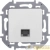 Розетка компьютерная Inspiria RJ45 кат.5E UTP бел. IEK Розетка компьютерная Inspiria RJ45 кат.5E UTP бел. IEK