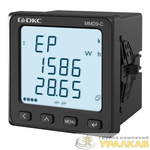 Устройство измерительное многофункциональное MMD9-C LCD дисплей DKC MMD9-C-RSDA детальная картинка