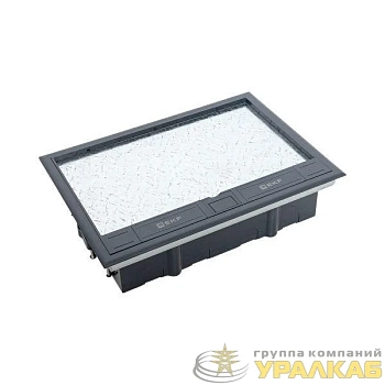 Лючок напольный с изменяемой глубиной C-Line 24 (с приборной рамкой) EKF 