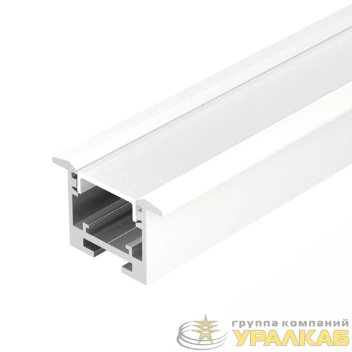 Профиль SL-LINE-3523-F-2500 WHITE L2500 алюм. Arlight 