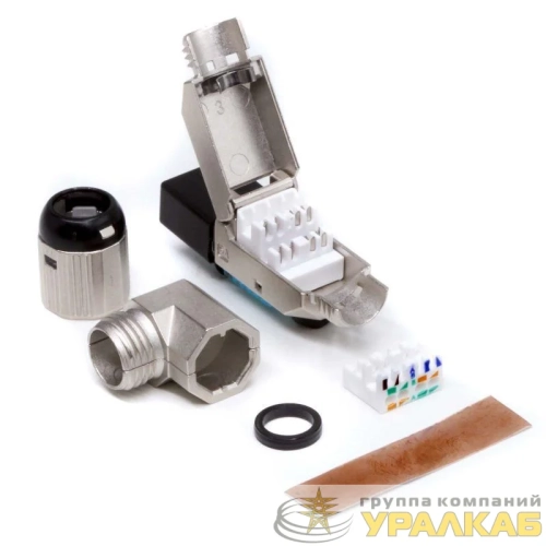 Коннектор industrial 8P8C CAT6A экранир. DKC 