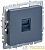Розетка компьютерная СП RJ45 кат.5E BRITE РК10-БрМ механизм маренго IEK BR-K10-1-K35