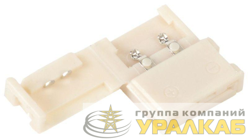 Коннектор MONO 10мм (разъем-разъем) (уп.3шт) IEK LSCON10-MONO-202-03 детальная картинка