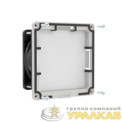 Вентилятор с фильтром RV 40м3/ч 24В DC 112х112мм IP54 RAL9005 DKC R5RV08024B