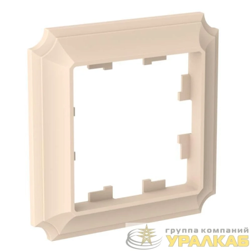 Рамка 1-пост. AtlasDesign Antique песочн. SE ATN101201 детальная картинка