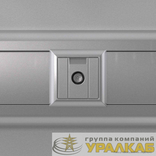 Розетка телевизионная оконечная TV 1мод. Avanti "Закаленная сталь" DKC 4404521 детальная картинка