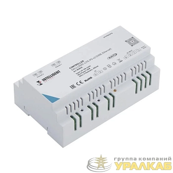 Контроллер DALI-LOGIC-LITE-PS-x2 230В Ethernet IP20 пластик INTELLIGENT ARLIGHT 053510