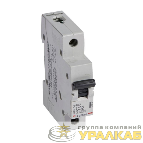 Выключатель автоматический модульный 1п C 32А 4.5кА RX3 Leg 419667 детальная картинка