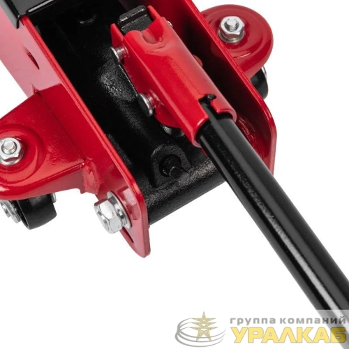 Домкрат гидравлический подкатной 2.5т с фиксатором Rexant 80-0605 детальная картинка