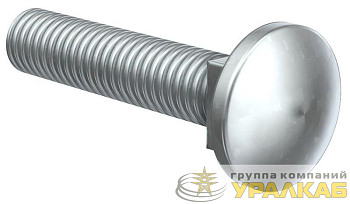 Винт с гладкой головкой и квадратным подголовником M6х30 IEK 