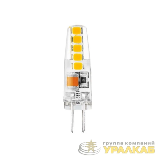 Лампа светодиодная Basic G4 2Вт 3000К 180лм AC220-240В силикон GAUSS 