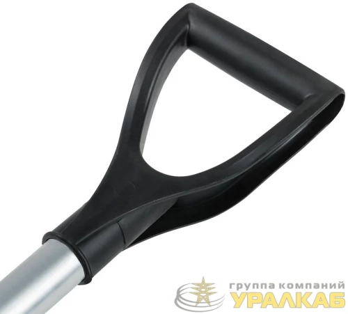 Лопата для уборки снега "Снеговик" 500х375х1355мм алюм. черенок; пластик. 68104 детальная картинка