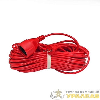 Удлинитель-шнур 1х30м без заземл. 10А IP20 2.2кВт ПВС 2х1 DOMTOK 2490