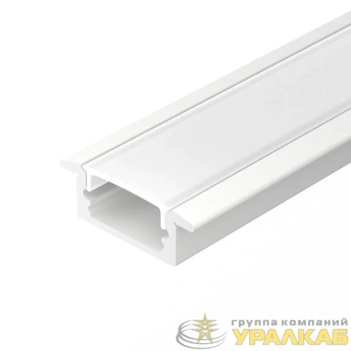 Профиль LINE-2308-F-2000 WHITE L2000 алюм. Arlight 