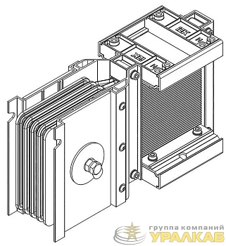 Секция концевая 1600А Al 3L+N+PER IP55 тран. IEK LB-1600A4-35-F-EC