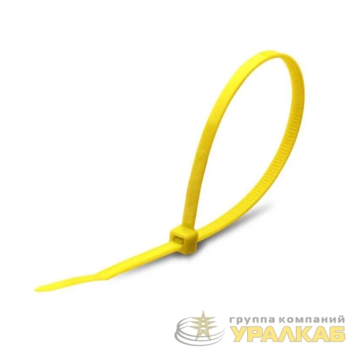Хомут нейлоновый КСС 5х400 желт. (уп.100шт) Fortisflex 