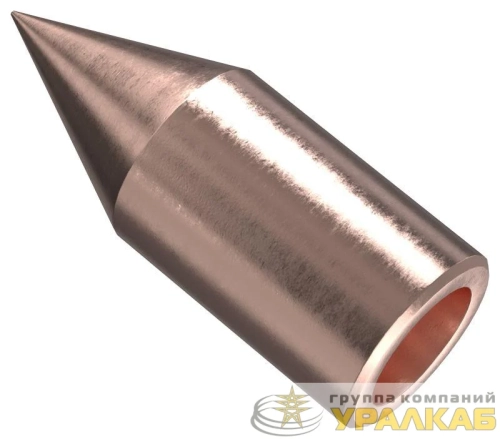 Наконечник для молниеприемника d16мм медь IEK ZNM10-50-016 детальная картинка