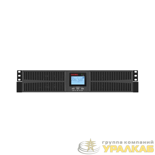 Источник бесперебойного питания онлайн для Small Rackmount 3000В.А/2700Вт 1/1 8хIEC C13 EPO USB RS-232 Rack 2U без АКБ 9А.ч DKC SMALLR3A0PI